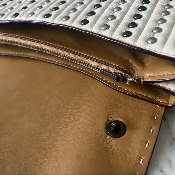 Coach 1941 quilted rivet swagger chain crossbody - Picture 2 of 8